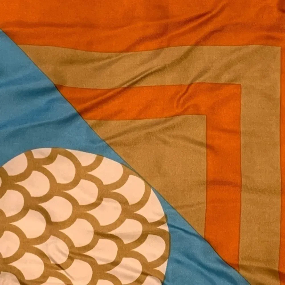 Vintage‎ Sally Gee Silk Scarf